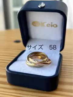 極美品✨ カルティエ リング 指輪 トリニティ AU750 #58 2025年最新】カルティエ トリニティリング 58の人気アイテム
