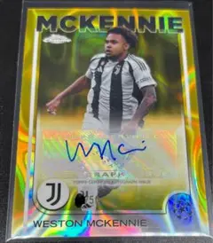 24-25 Topps UCC マッケニー 50シリサインカード