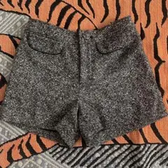 IENAイエナ ウールショートパンツ ツイード