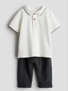 H＆M ポロシャツ&パンツ 2アイテムセット