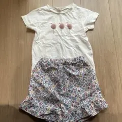 Tシャツとハーフパンツセット　100