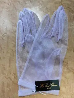 ショートグローブ　ラベンダー