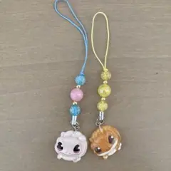 トカゲモチーフ付きストラップ
