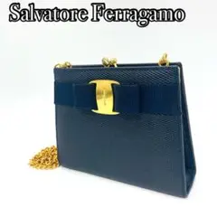 Salvatore Ferragamo フェラガモ チェーンショルダーバッグ