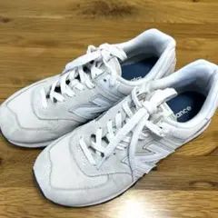 ニューバランス574グレー　ML574EVW 25.5cm