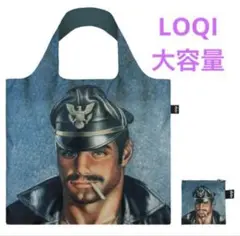 新品未使用★ローキー エコバッグ　世界名画　折りたたみコンパク 大容量