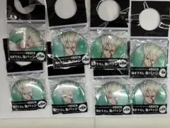 Dr.STONE　ドクスト　ローソン100　千空　缶バッジ8点セット