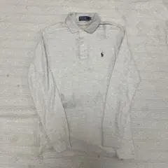 90s ラルフローレン　長袖ポロシャツ　M