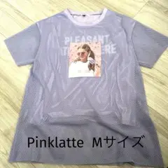 Pinklatte メッシュTシャツ　M