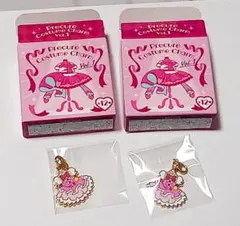 キュアミラクル×２点　 プリキュアコスチュームチャーム