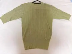 【ROPE PICNIC】オリーブグリーン サマーニット