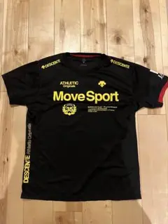 DESCENTE MoveSport Tシャツ ブラック