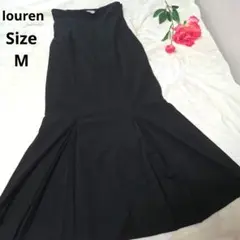 【オシャレ☆louren】黒　マーメイドスカート　サイズM