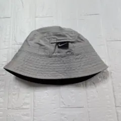 Nike グレー バケットハット 52cm　綿100%