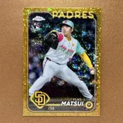 50枚限定 松井裕樹 topps Chrome RC ルーキー
