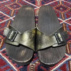 NEEDLES GETA SANDALS 黒澤桐材店　別注