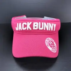 JACK BUNNY ジャックバニー サンバイザー　ピンク