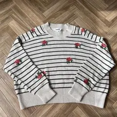 Desigual ボーダーニット
