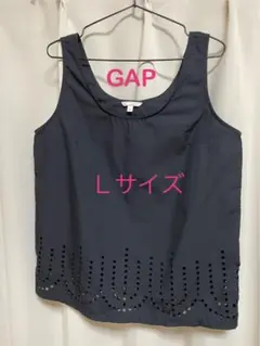 Gap ノースリーブ Lサイズ　ブラック