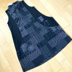 新品　タグ付き　レディース　ノースリーブ　チュニック　ワンピース