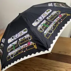 【未使用】LULU GUINESS レディース折り畳み雨傘　宝石箱