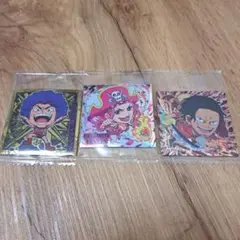 ワンピース大海賊 シールlog.12 にふぉるめ　ロジャー、リンリン、イワンコフ