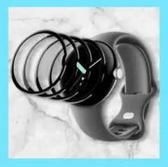 4枚入り⭐️ Google Pixel Watch用 フィルム3D全面保護