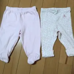 ベビーボトムス　60cm　2枚組