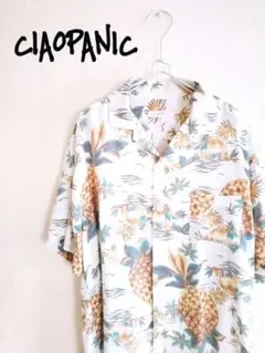 D222227 CIAOPANIC ショートスリーブ アロハシャツ