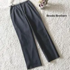 ブルックスブラザーズ ダークグレー ストレートパンツ 7 ウールポリ混