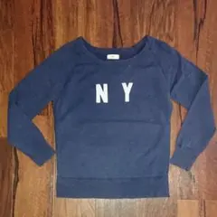 シー SEA ヴィンテージ加工スウェットNY