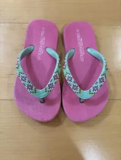 OCEAN&GROUND ビーチサンダル 17cm