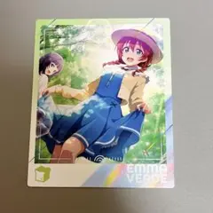 ラブライブ　スナップブロマイド　エマヴェルデ　虹ヶ咲