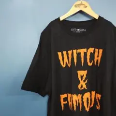 USA古着　Fifth Sun WITCH & FAMOUS ハロウィンTシャツ