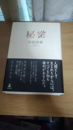 期間限定お値下げ！帯付き！早い者勝ち！　秘密　布袋寅泰