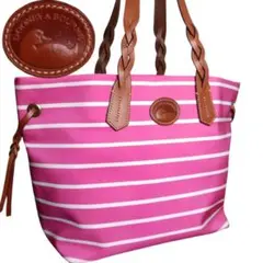 超美品✨DOONEY＆BOURKE 編込レザー トートバッグ 大容量 A4収納
