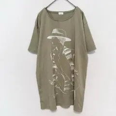 ELHEART/半袖トップス/Tシャツ/人物柄/サラサラ生地/日本製/3323