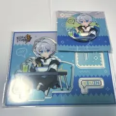 崩壊3rd ケビン　アクスタ缶バッジセット