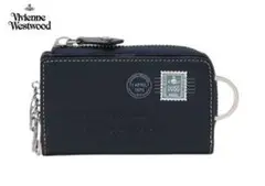 ○★新品未使用　ヴィヴィアンウエストウッド　エンベロープ2　キーケース　ネイビー