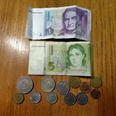 旧ドイツマルク紙幣　非現行 ドイツ 旧紙幣 10 マルク Deutsche Mark 数学者 ガウス 紙幣