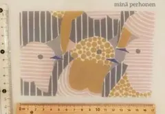 5-q　ミナペルホネン　はぎれ　singing merrily