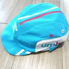 umbro スポーツキャップ サッカー　帽子　水色　アンブロ