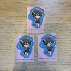 ささやくように恋を唄う　11巻　特装版　特典ステッカー　朝凪依　ミニキャラ風