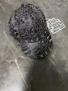 blackEyePatch ロゴプリント キャップ