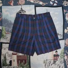 90's DOCKERS チェック ショーツ usa製 93年製 w34