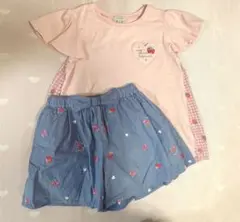 anyfam エニィファム まとめ売り120サイズ コーデ売り フルーツ柄