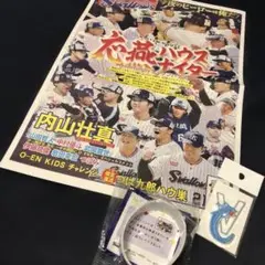 応燕ハウスナイターリストバンドと#55ワッペンとオマケいっぱい♪