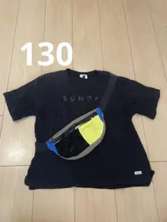 F.O.KIDS Tシャツ 130サイズ ウエストポーチ付き