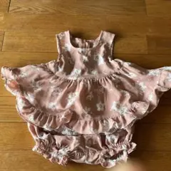 attrait ベビー　女の子　セットアップ　かぼちゃパンツ　サイズ90