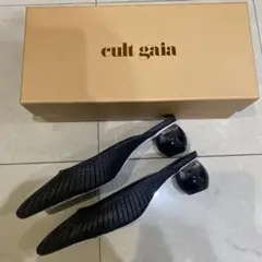 cult gaia ブラック ミュール　36.5